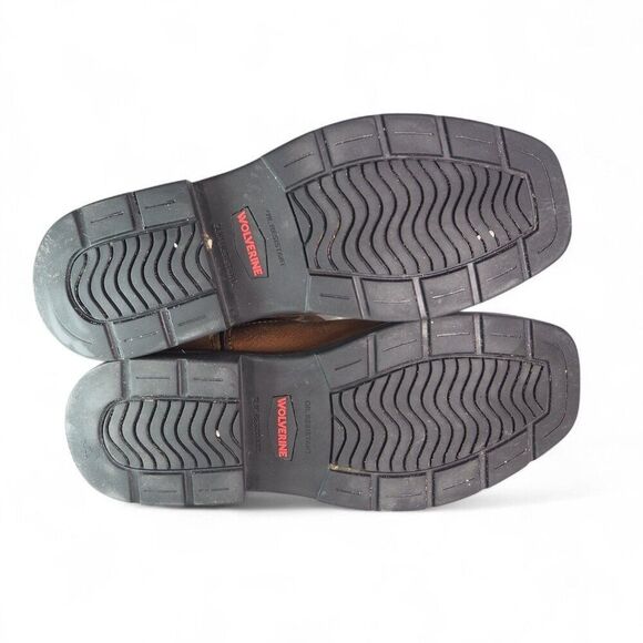 Wolverine Rancher Steel Toe Wellington Work Boots Brown W080150 Men's 12M - Picture 9 of 12